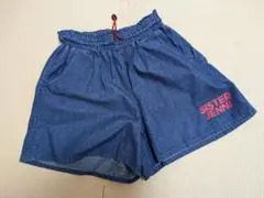 SISTER JENNI ハーフパンツ 160cm デニムブルー