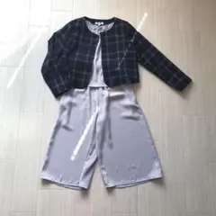 B:MING by beams チェックボレロ　ジャケット　入学式　130