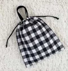 チェック柄体操服袋・お着替え袋