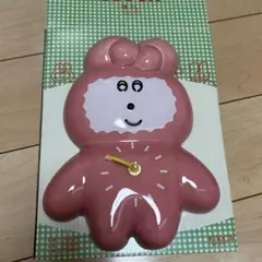新品】壁掛け時計[ぽっこしコラボ] ぽっこし ミミピピ 時計 スタジオ