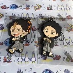 ハイキュー　ストラップ　正月　お守り　缶バッジ