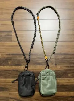 GU 2個セット コードショルダーポーチ バッグ
