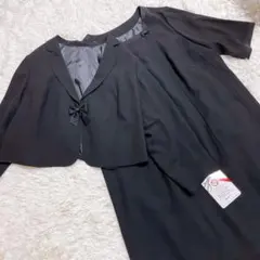 美品✨ タグ付 リプリア ブラックフォーマル ワンピースセットアップ 3XL