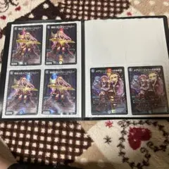 デュエルマスターズ龍后人形メアリー・ジェニー４枚+メアリー・ジェニーのお茶会２枚