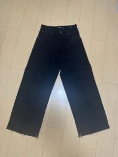 Jaded London ウィングプリント バギージーンズ ブラック W28 Jaded London ウィングプリント バギージーンズ ブラック W28