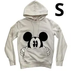 【MICKEY】ディズニー ミッキーマウス パーカー レディースS オフホワイトのサムネイル
