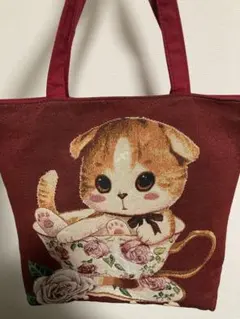 猫　トートバッグ