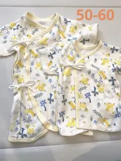 ディズニー　ライオンキング　コンビ・短肌着50-60cm 3~6kg キルト