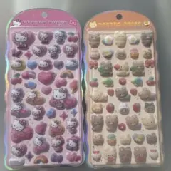 【正規品】コットンパフィー　キティ　くま