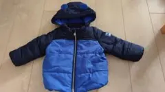 アウター 青 ベビー ダウン