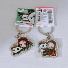鬼滅の刃 横浜限定 ご当地キーホルダー 竈門炭治郎＆竈門禰豆子