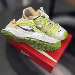 Nike Zoom スニーカー ホワイト/グリーン/イエロー