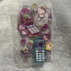 【正規品】平成はっぴーフォンシール キティ