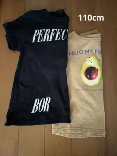 110cm Tシャツ2枚セット ニードルワークス DILASH