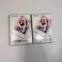 instax 富士フイルム(FUJIFILM) チェキ用フィルム 10枚入　2箱