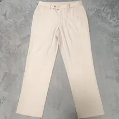 UNIQLOユニクロ ベージュ チノパン ストレートレッグ 82×76