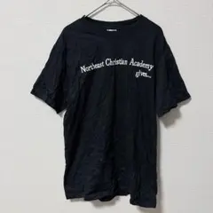 ジャージーズ プリント Ｔシャツ クルーネック 半袖 S 黒 綿ポリ お出かけのサムネイル