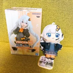 VOICEROID ボイスロイド　紲星あかり　フィギュア　ぬいぷりけおすわり