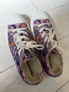 CONVERSE ALL STAR 海外モデル　花柄スニーカー 23.5cm