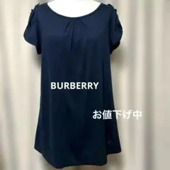 【美品】バーバリー　半袖　カットソー　チュニック ブラックのサムネイル