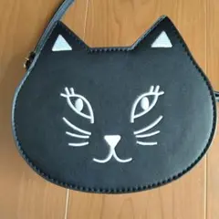 GLOBAL WORK 猫の顔ショルダーバッグのサムネイル