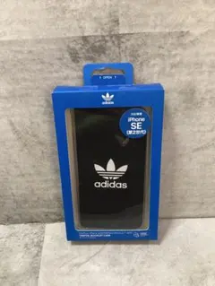 アディダス 手帳型　iPhone8 SE2 ケース ブラック se3 新品