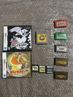 ポケモン ソフト DS GBA GB ハートゴールド エメラルド ファイアレッド
