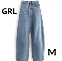 GRL ＊ カーブラインデニムパンツ