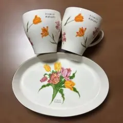 hiromichi nakano 食器セット 花柄
