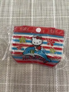 プールバッグ風 ミニポーチ