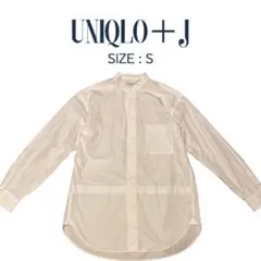 【UNIQLO＋J】ジルサンダー スーピマコットン スタンドカラーシャツ