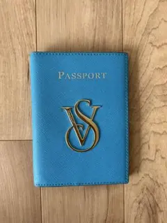 Victoria's Secret パスポートケース 青