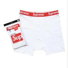 Supreme ボクサーパンツ白 1枚のサムネイル