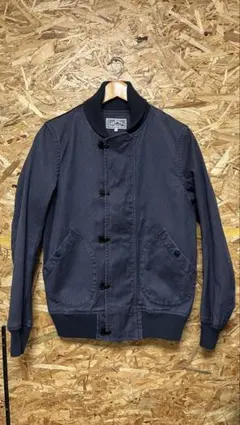 ネイビー ブルゾン