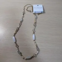 Hush Hush ゴールドビーズネックレス