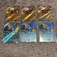 ポケカ30th 개굴닌자 ex ホゲータex rr
