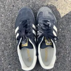 adidas Samba ネイビー/ホワイト スニーカー