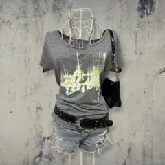 STUSSY USA製 Y2K 平成ギャル 海外ガール ラウンドネック 00sのサムネイル