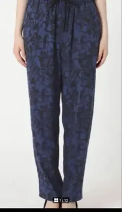 しんちゃん様専用　バイカラーフラワーイージーパンツ