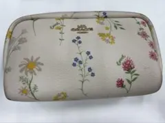 コーチ COACH 小物 ポーチ 花柄 ワイルドフラワー 小物入れ 化粧