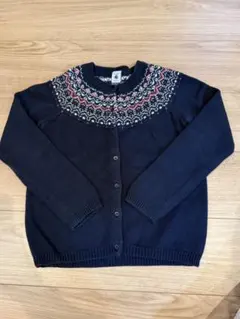 プチバトー　ノルディックニット　8ans