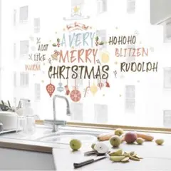 ウォールステッカー メリークリスマス1 60070