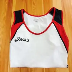 asics アシックス 陸上 ランニングシャツ タンクトップ ユニフォーム Sのサムネイル