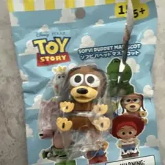 ピクサー展　ソフビパペットマスコット　トイストーリー　スリンキー