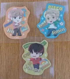 BTS Tiny TAN ステッカー3枚セット