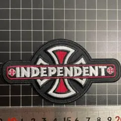 アイロンワッペン★★INDEPENDENT★★★赤