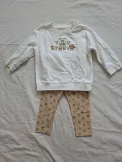 トイ・ストーリー UNIQLO トレーナー＆レギンスセット 80 90