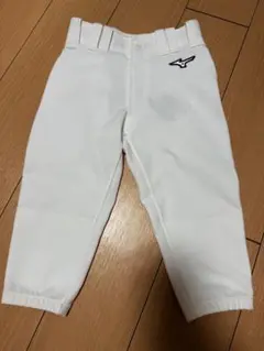 【新品】Mizuno ホワイト 野球パンツ 130サイズ