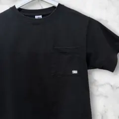 NBA ポケット付き Tシャツ ブラック　NBA 厚手　美品　バスケ