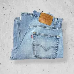 00sUSA製Levi'sリーバイス505テーパードデニムパンツ古着W33L32